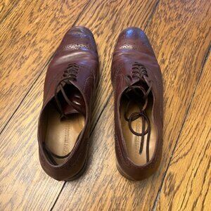 Men's Allen Edmonds Siena Upscale Dress Shoes, 1" heel, Brown, Size 10, Good Con